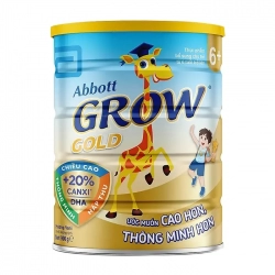 Grow Gold 6+ Abbott 900g - Giúp trẻ phát triển tốt chiều cao