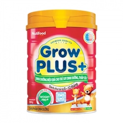 Grow Plus + Nutifood 350g - Sữa suy dinh dưỡng thấp còi cho trẻ