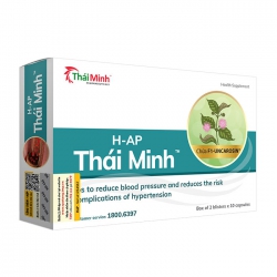 H-AP Thái Minh 2 vỉ x 10 viên - Viên uống hạ huyết áp