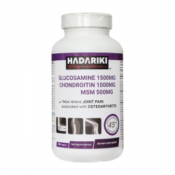 Hadariki Glucosamine 1500mg, Chondroitin 1000mg, MSM 500mg bổ khớp (New)