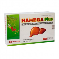 Hamega Plus Nam dược 4 vỉ x 10 viên - Viên uống hạ men gan