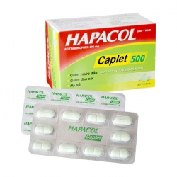 Hapacol Caplet 500mg DHG 10 vỉ x 10 viên