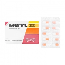Hafenthyl 300mg Hasan 3 vỉ x 10 viên - Điều trị rối loạn lipoprotein huyết
