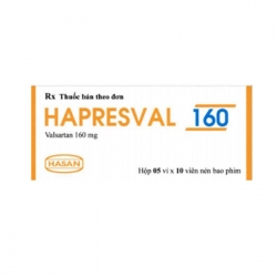 Hasan Hapresval 160mg, Hộp 50 viên