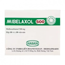 Hasan Mibelaxol 500mg 10 vỉ x 10 viên - Giảm đau nhức xương khớp
