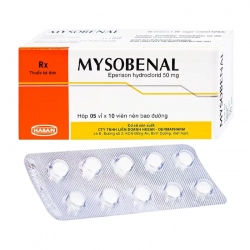 Mysobenal 50mg Hasan 3 vỉ x 10 viên - Cải thiện triệu chứng tăng trương lực cơ
