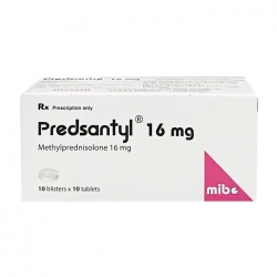 Predsantyl Hasan 16mg 10 vỉ x 10 viên - Điều trị viêm khớp, mũi dị ứng