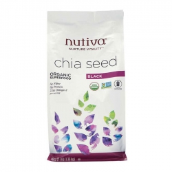 Hạt Chia Mỹ Nutiva Chia Seed Black 1.36Kg