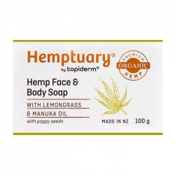 Hemptuary Hemp Face & Body Soap 100g - Xà phòng rửa mặt và toàn thân