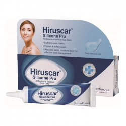 Gel trị sẹo mổ, sẹo lồi và phì đại Hiruscar Silicone Pro 10g