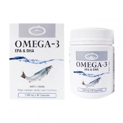 Hỗ trợ tim mạch Omega -3 EPA DHA Natures Bio 90 viên