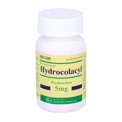 Hydrocolacyl 5mg Khapharco, Chai 100 viên - Thuốc kháng viêm