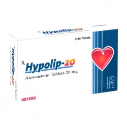 Hypolip-20 Hetero 3 vỉ x 10 viên