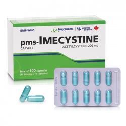 Thuốc hô hấp Imexpharm Imecystine 200mg, Hộp 100 viên