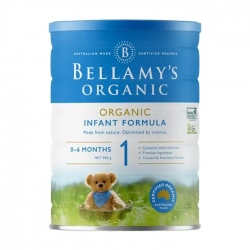 Infant Formula 1 Bellamy's Organic 900g - Bổ sung sắt cho trẻ