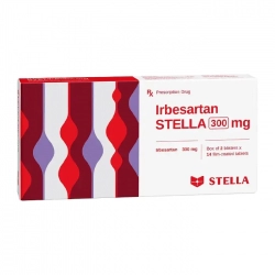 Irbesartan Stella 300mg 2 vỉ x 14 viên - Thuốc huyết áp