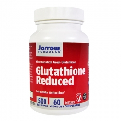 Viên uống trắng da Jarrow Formulas Glutathione Reduced, 500 mg, 60 Veggie Caps