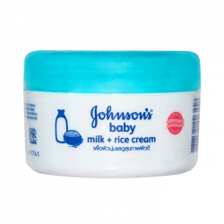 Kem dưỡng da chứa sữa và gạo Johnson Baby Milk + Rice Cream 50g