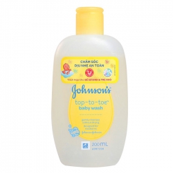 Sữa tắm gội toàn thân Johnson Baby Top-To-Toe Wash 200ml