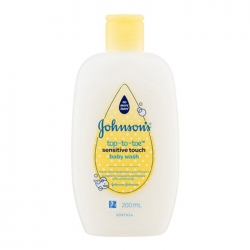 Sữa tắm gội toàn thân dành cho da nhạy cảm Johnsons Baby Top-To-Toe Wash 200ml