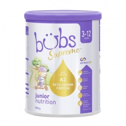 Junior Nutrition Bubs Supreme 800g - Hỗ trợ xương răng chắc khoẻ