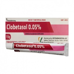 Clobetasol 0.05% VCP 15g - Kem bôi da trị viêm ngứa