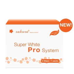 Kem Tắm Trắng Cao Cấp Sakura Super White Pro System