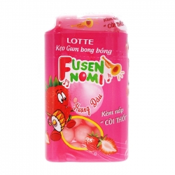 Lotte Fusennomi 15g - Kẹo gum bong bóng