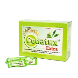 Kẹo ngậm Codatux Extra hỗ trợ giảm ho, long đàm, nhuận phế, 200 viên