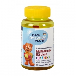 Multivitamin - Barchen Fur Kinder Das gesunde Plus 60 viên - Kẹo Vitamin tổng hợp