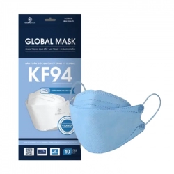 Khẩu trang y tế KF94 Global Mask 10 cái