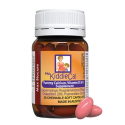 PM KiddieCal – Viên nhai bổ sung canxi, photpho, vitamin D3, K1