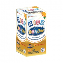 Viên bổ sung DHA Kidz DHA One Vitamins For Life, Hộp 60 viên