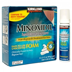 Kirkland Minoxidil Foam For Men dạng bọt