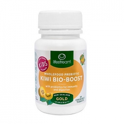 Kiwi Bio-Boost Kids Lifestream 30 viên - Kẹo ngậm Kiwi hỗ trợ tiêu hóa