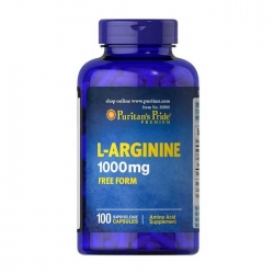 L-Arginine - Puritan's Pride 1000mg - Viên uống thải độc gan, tăng cường sinh lý