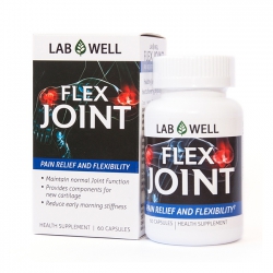 Lab Well Flex Joint bổ sung Glucosamine tăng cường sức khỏe xương khớp | Hộp 60 viên
