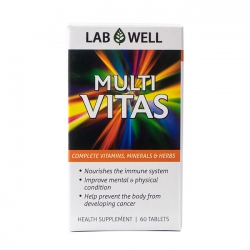 Lab Well Multi Vitas bổ sung Vitamin và khoáng chất | Hộp 60 viên
