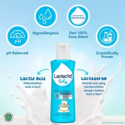 Lactacyd Baby Gentle Care 250ml - Sữa tắm gội cho bé