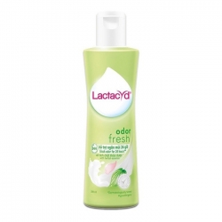 Lactacyd Odor Fresh 250ml - Dung dịch vệ sinh phụ nữ lá trầu