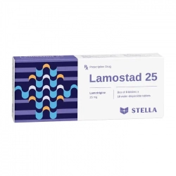 Lamostad 25mg Stella 3 vỉ x 10 viên - Điều trị động kinh