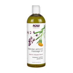 Lavender Almond Massage Oil Now 473ml - Tinh dầu Massage hương oải hương