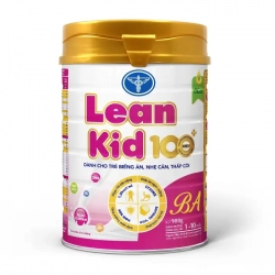 Leankid 100+ BA Nutricare 400g - Giúp trẻ biếng ăn tăng cân