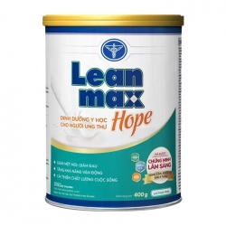 Leanmax Hope Nutricare 400g – Sữa dinh dưỡng y học bệnh ung thư