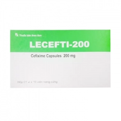 Lecefti-200 Maxim 1 vỉ x 10 viên - Thuốc điều trị nhiễm khuẩn