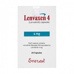 Thuốc ung thư Lenvaxen 4mg, Hộp 30 viên