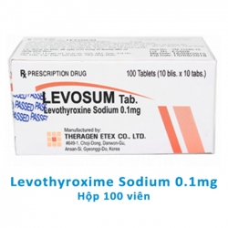 LEVOSUM Levothyroxine Sodium 0,1mg