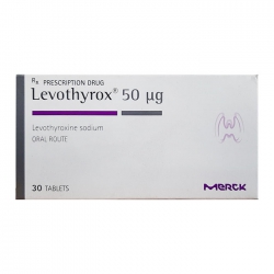 Thuốc điều trị bướu giáp Levothyrox 50 - Levothyroxine natri 50 mcg