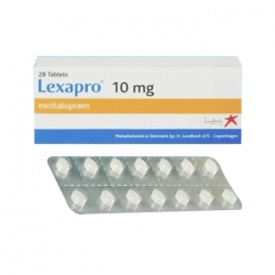 Lexapro 10mg Lundbeck 4 vỉ x 14 viên - Thuốc trầm cảm