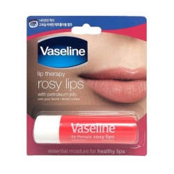 Lip Therapy Rosy Lips Vaseline 4.8g - Son dưỡng môi hoa hồng
